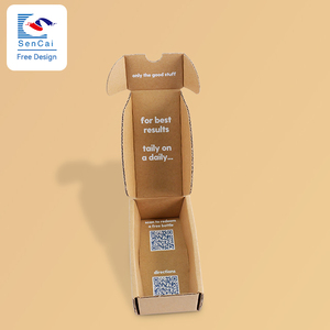 Hộp giấy kraft bao bì hộp cho điện thoại di động hộp vận chuyển nhỏ cho đồ trang sức - Product Image 3