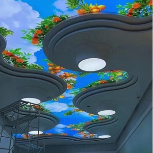 Trang trí nội thất ngôi sao đám mây Trần giả với UV in MSD cao cấp PVC phim - Product Image 3