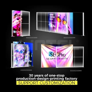 Tùy chỉnh xách tay đứng dẫn hộp đèn bền và hấp dẫn với vải chiếu sáng cho quảng cáo hiệu quả - Product Image 4