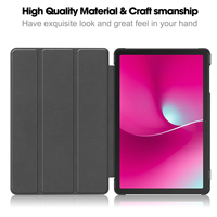 Étui intelligent pour tablette T-Mobile Revvl Tab 2 T 10,1 pouces, style cuir, coque arrière rigide, support de protection, étui pour tablette