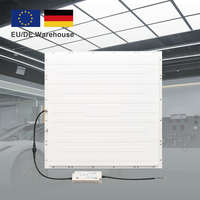 Panneau lumineux LED rétroéclairé étanche IP65 600x600 620x620 40W jusqu'à 160lm/W CRI90 Éclairage commercial et de bureau