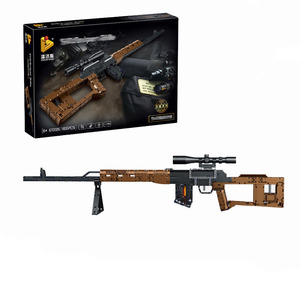 Panlos Brick Gun: Blocchi da Costruzione, Modellino Assemblabile, Giocattolo Educativo STEM, Kit <span class=keywords><strong>Puzzle</strong></span> da Assemblare, Gioco di Imitazione, Regalo per Bambini - Product Image 5