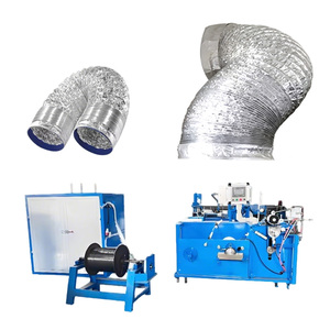 Machine de ventilation d'air flexible en aluminium non isolée monocouche pour climatiseur - Product Image 1