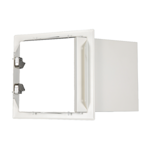 Fengze vente en gros profil <span class=keywords><strong>de</strong></span> panneau d'accès blanc face en métal pour outils <span class=keywords><strong>de</strong></span> cloison sèche accessoires <span class=keywords><strong>de</strong></span> finition avec loquet <span class=keywords><strong>de</strong></span> poussée - Product Image 5