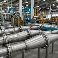 Réducteur excentrique en acier au carbone, à souder bout à bout, à face plate, pour ligne de collecte d'huile et de gaz, SCH40 SCH80 ASME B16.9 ASTM A234 WPB