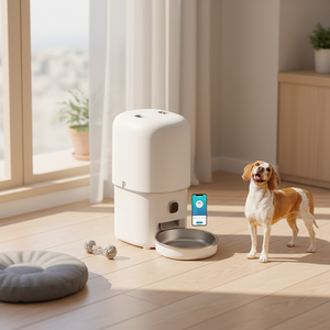 2L Edelstahl Aufladbarer Faltbarer Automatischer Tierfutterspender Reisenäpfe für Hunde und Katzen Kamera Intelligenter Futterspender 2.4G/5G WiFi Tuya <span class=keywords><strong>APP</strong></span> - Product Image 5