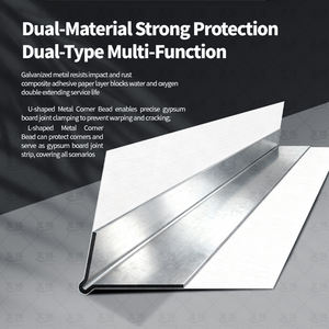 Profilé d'<span class=keywords><strong>angle</strong></span> en métal plaqué papier pour cloison sèche, 90 degrés, extérieur - Product Image 6