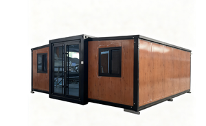 شقة الجدة 20 قدم 40 قدم منزل قابل للطي الجاهزة 40 قدم فيلا شحن منزل متنقل مسبق الصنع 2 3 4 <span class=keywords><strong>5</strong></span> غرف نوم - Product Image 2