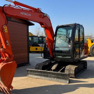 Mini-excavatrice de 6 tonnes à prix d'usine direct, Hitachi ZX60 d'occasion avec certification CE/EPA, excavatrice sur chenilles d'occasion en stock - Product Image 3