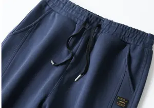TM-025 पैंट पुरुषों के वसंत बड़े आकार बंडल पैर पतलून खेल sweatpants आकस्मिक पैंट
