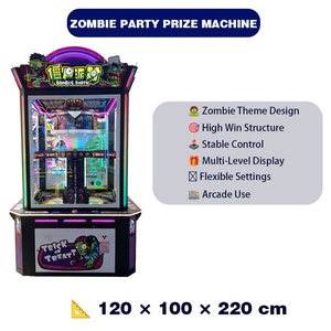 Máquinas de Juego Operadas con Monedas NINIX NINIX-66812 para Cuatro Personas, Zombie Party, Idioma Inglés, Arcade, Entrada de Centro Comercial - Product Image 2