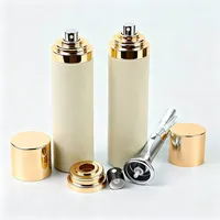 Boîte de parfum en métal de luxe 100ml 250ml 400ml, boîtes en aluminium dorées, argentées, mates avec impression personnalisée pour l'emballage de parfums