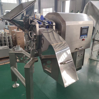 Nouvelle machine de découpe automatique multifonctionnelle pour viande congelée, en acier inoxydable, pour cubes, bandes et tranches