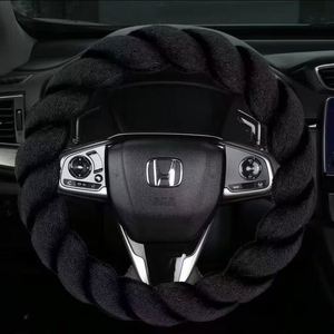 High Quality New Generation Sports <b>Car</b> <b>Steering</b> <b>Wheel</b> Cover Auto Accessories Winter Waltz Plush Handicap Cover High for BMW - Product Image 4
