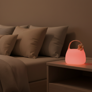 Lampe de chevet portable à design de dessin animé activée par le toucher pour mères et bébés, lampe d'allaitement, lampe de chevet pour enfants, lampe à intensité réglable - Product Image 6