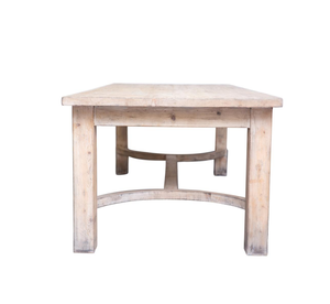 Bàn ăn bằng gỗ mộc mạc thủ công bàn ăn bằng gỗ công nghiệp hạt tự nhiên phòng khách bàn ăn bằng gỗ - Product Image 6