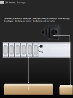 Installation facile, tout-en-un, 150W, silicium monocristallin, LED solaire pour rue, IP66, construction en alliage d'aluminium, télécommande, 3 ans de garantie