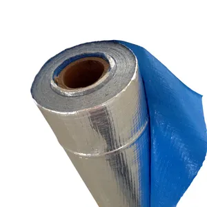 aluminum foil woven insulating aluminum foil woven cloth reflecting radiation barrier