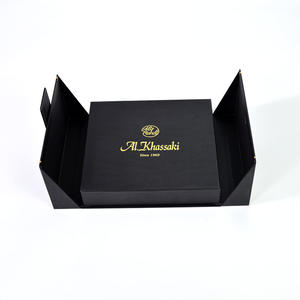 Custom Luxe Flap Dubbele Deur Stijf Karton <span class=keywords><strong>2</strong></span> Tweedelige Zijopening Magnetische Sluiting Verpakking Geschenkdoos Opbergdoos - Product Image 4