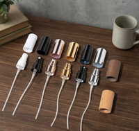 Flacon vaporisateur en verre haut de gamme de 10 ml pour échantillons de voyage portables de parfum de courge amère.