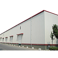 Taller y Almacén de Producción con Estructura de Acero Industrial, Diseño Moderno, Certificación ISO 9001, Uso en Exteriores, Garantía de 5 Años