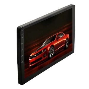 נגן MP5 לרכב עם מצלמה ו-Gps אנדרואיד 10 Gps נגן DVD לרכב רדיו אוניברסלי סטריאו רמקול בלוטות' נייד 10 אינץ' שחור