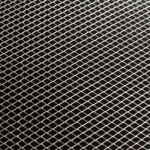 Panneau décoratif en tôle d'acier à motif losange en treillis métallique ondulé - Product Image 4