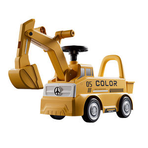 Escavatore Cavalcabile per Bambini in Plastica ABS 2026, Grande Dimensione, Veicolo da Costruzione per Esterni, Giocattolo per Bambini - Product Image 1