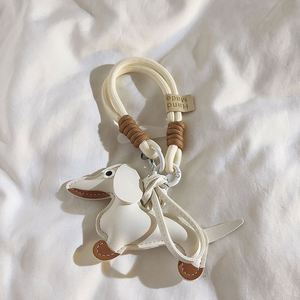 Nouveau Porte-clés en Cuir PU de Luxe Fait Main Motif Chien Teckel Dessin Animé Mignon, Vente en Gros, Accessoires de Décoration pour Sacs, Tendance INS - Product Image 4
