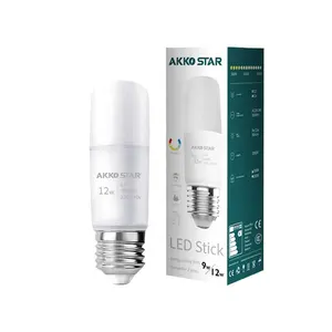 AKKO STAR Großhandel 4W 7W 9W 12W 6500K 3000K LED-Stick-Lampe T-Form Beleuchtung und Schaltung design Verwenden Sie LED-Lampe