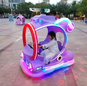Nouveau Waimar Park Stall affaires pour enfants en plein air Double <span class=keywords><strong>voiture</strong></span> jouet électrique équipement d'amusement hélicoptère Style auto tamponneuse - Product Image 4