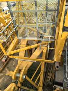 Grúa Torre Zoomlion de Segunda Mano, Modelo W450-25U 2021, Motor, Caja de Cambios, Bomba, Altura 80m, Rango de Trabajo 80M, Carga Máxima de Elevación 25T - Product Image 5