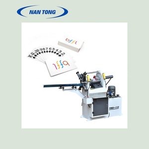 Machine de découpe Nantong YMQ-115 150x150mm à plat hydraulique pour la découpe de cartes à jouer et de marques de commerce - Product Image 3