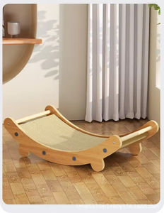 Rascador y Juguete para Gatos <span class=keywords><strong>de</strong></span> Bambú Ecológico Estilo <span class=keywords><strong>Faro</strong></span> con Bola para Dormir y Jugar Cómodamente - Product Image 2