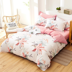 Hot bán New thiết kế 100% cotton khách sạn sang trọng Home tấm ga trải giường bộ đồ giường Bộ - Product Image 3