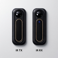 Sensor Sinar Inframerah Pintu Otomatis Fotosel ABS TPD-88 untuk Alarm Keamanan Pintu Garasi Tanpa Kabel Jangkauan Deteksi 20-40m