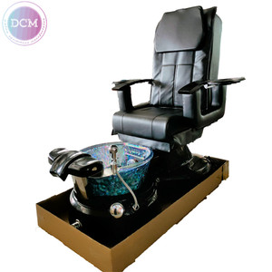 Chaise de <span class=keywords><strong>pédicure</strong></span> Luxe Spa Chaise de spa inclinable pour pieds de massage au design moderne avec robinet d'eau - Product Image 3