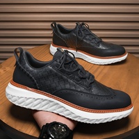 Mocassins de sport décontractés pour hommes, respirants, grande taille, légers, tendance, couleur unie, antidérapants, chaussures de sport