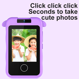 Grosir mainan anak-anak ponsel pintar ponsel <span class=keywords><strong>Mini</strong></span> belajar 1080P kamera anak dengan permainan puzzle - Product Image 6