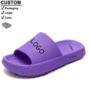 Custom Logo <b>Slippers</b> Slides <b>Slippers</b> Diapositives Avec logo Pour Femme Custom 3D Logo Slide <b>Slippers</b> - Product Image 1