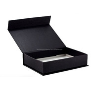 Emballage de boîte magnétique rigide dure en papier de carton recyclable de taille personnalisée boîte cadeau magnétique pliante de luxe avec couvercle magnétique