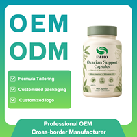 Capsules de soutien ovarien naturel, formule quotidienne pour le bien-être des femmes avec du magnésium et du zinc, fournisseur de capsules de soutien ovarien