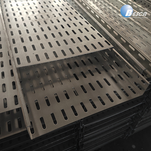 100mm chiều rộng đục lỗ Cáp khay gi thép - Product Image 5