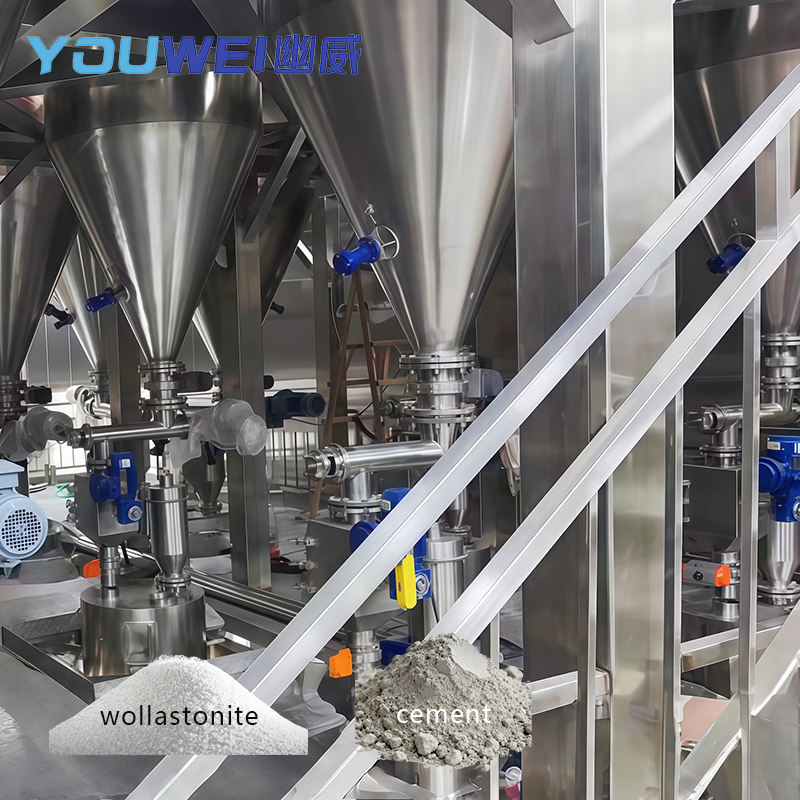 Powder Batching Closed Type Automatic Powder Batching System with Vacuum Conveyor ...