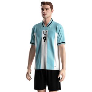 Camiseta de Fútbol Versátil con Cuello Plegable, Tejido de Secado Rápido y Paneles que Controlan la Humedad para Entrenamientos - Product Image 2