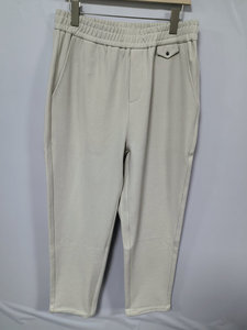 <span class=keywords><strong>Pantaloni</strong></span> Invernali Unisex in Spandex/Cotone, Tinta Unita Kaki, 350g, Foderati in Pile, Casual, Lunghi, con Logo in Vita, Oversize in Spugna per <span class=keywords><strong>Uomo</strong></span> - Product Image 5