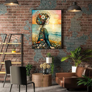 Venta caliente <span class=keywords><strong>Anime</strong></span> pintura por números flor niña pintura por números Kit 24 colores pintura por números personalizado - Product Image 2