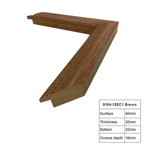 <span class=keywords><strong>40x30</strong></span> vẽ tay cổ điển Mỹ gỗ rắn tường nghệ thuật khung hình độc đáo Thiết kế khuôn - Product Image 5