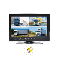 Caméra de recul 24V DC compatible 1080P 720P pour bus et camions, écran TFT IPS 7 pouces, type AHD, DVR split