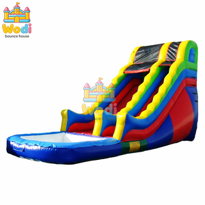 Piscina Inflable con Tobogán para Jardín, PVC No Tóxico <span class=keywords><strong>de</strong></span> 0.55mm, Diversión Todo en Uno, Renderizaciones <span class=keywords><strong>de</strong></span> Diseño Gratuitas para Formas Personalizadas - Product Image 4